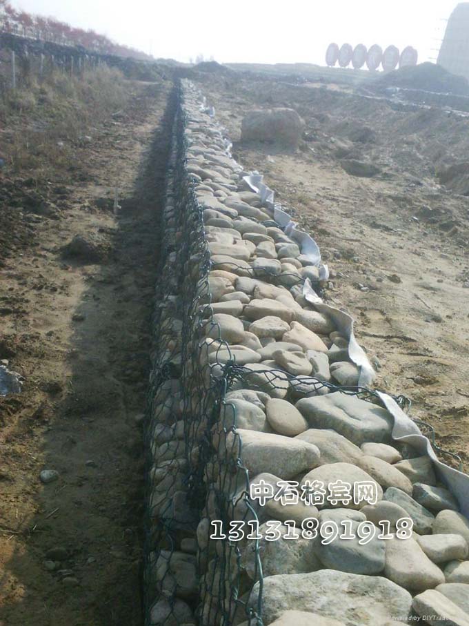 护脚铅丝石笼