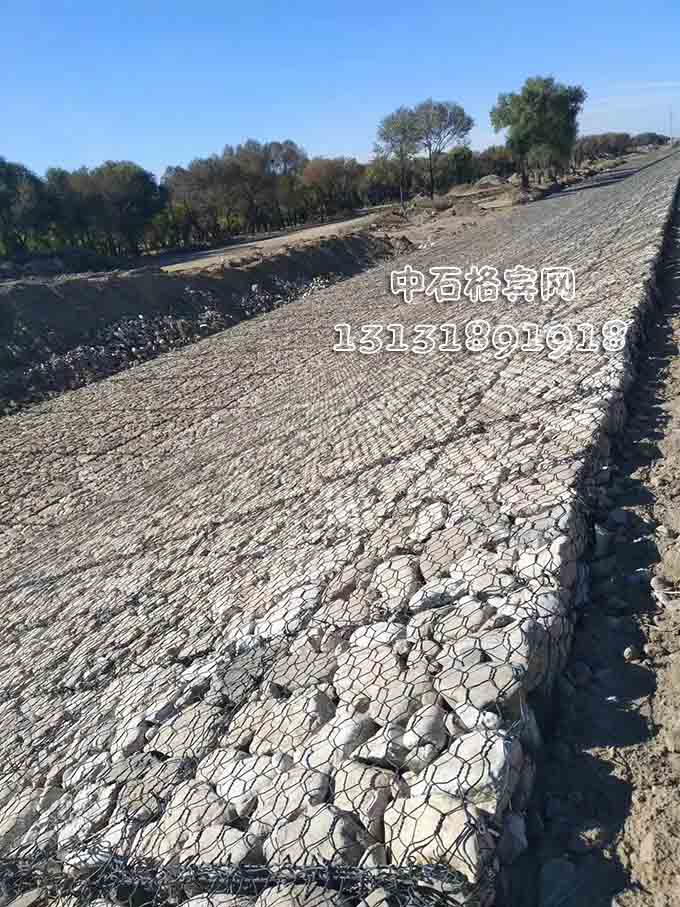 镀锌格宾网护岸 镀锌格宾网护岸