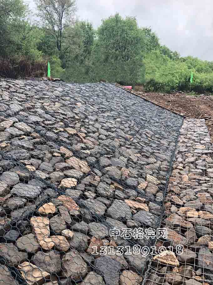 护岸铅丝石笼 护岸铅丝石笼